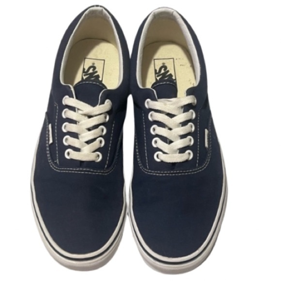 Vans Men's Navy Sneakers Size 9.5